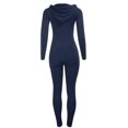 thumbnail image 2 of FashionMille High Waisted Super Comfortable And Soft Full Length One Size Fits All 2pc Work Out Leggings And Track Jacket Set, 2 of 4