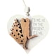 thumbnail image 2 of Letrero decorativo de madera en forma de corazón, decoración de madera, letrero de amor de madera rústica para Estilo A, 2 of 9