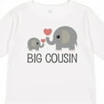 thumbnail image 4 of Inktastic Big Cousin Announcement Boys or Girls Long Sleeve Toddler T-Shirt, 4 of 5