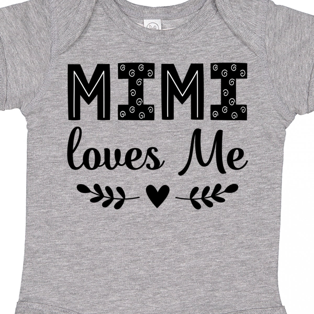 Inktastic Mimi Loves Me Baby Clothes Girl Girls Baby Bodysuit