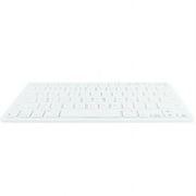 Macally Ultra-Slim USB Wired 78 keys & 20 shortcut Keyboard with Number Keypad for Mac c Pro, Mini, Computers & Book Laptop, Windows Desktop PC Laptops, White (SLIMKEYC)