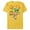 Yellow, variant on Disney Pixar Toy Story 4 Logo and Characters T-Shirt- Short Sleeve Blended T-Shirt for Adults - Customized-Yellow