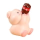 thumbnail image 4 of Estatua de animal de mesa, decoración del hogar, pequeña colección de figuras de animales de resina para Cerdo, 4 of 9