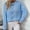 Blue, variant on Vetsdori Womens Round Collar Tops Pink Fall and Winter Pullover Long Sleeve Plain Soft Sweaters for Women Warm