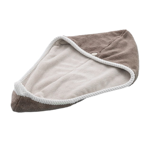 Toalla para el cabello, turbantes para cabello mojado, toallas para secar el cabello rizado, toallas para el cabello de mujer, toallas de secado rápido para cabello largo, rizado y grueso.