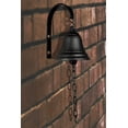 thumbnail image 4 of Campana Deconoor de hierro fundido vintage con asa de cadena, 4 of 7