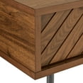thumbnail image 6 of Better Homes and Gardens Wyatt Geo Modern Rectangular Wood Coffee Table with Storage, Walnut Brown, 6 of 13
