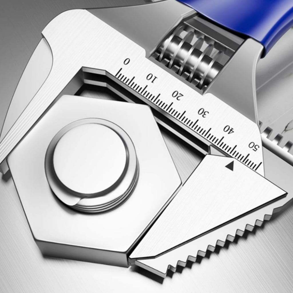 CEORPER 0-45mm Adjustable Wrench Multifunctional Double Use Large Open End Wrench