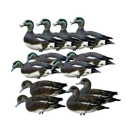 GHG Pro Grade Silhouette Wigeon Duck Decoy 12PK