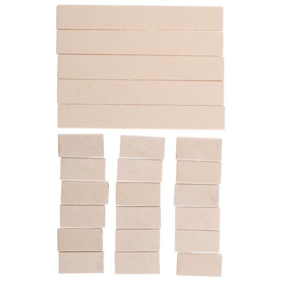 ETHZZLE 23-Piece Adjustable Beige Velvet Jewelry Box Dividers for Elegant and Organized Storage Solution