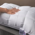 thumbnail image 3 of Soft Luxury 5-Star Hotel Quality Pillow, Deep Sleep Neck Support, 20x30 Inches, Polyester, 2 Pack, 3 of 6