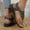 Grey, variant on Women Sandals Size 8 Women Flats Flip Flops Wedge Heel Open Toe Comfortable Shoes Roman Sandals Shoes Sandals on Clearance