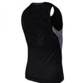 thumbnail image 5 of Couche de Base de Compression pour Hommes Sans Manches GYM Course Gilet de Sport, 5 of 5