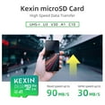 thumbnail image 7 of KEXIN 256GB SDXC Card with Adapter, U3, Full HD, High Speed TF Card for Phone / Camera / Drone / Go Pro, 5K Video Recording, 2 Pack, 7 of 7