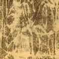 thumbnail image 1 of Ahgly Company Indoor Square Abstract Brown Modern Area Rugs, 4' Square, 1 of 4