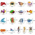 thumbnail image 5 of MINKUROW Iron On Patches,16 Pcs Embroidered Marine Life Applique Patches Kit Assorted Size Decoration Sew On Patches for Clothing Jackets Backpacks, 5 of 7