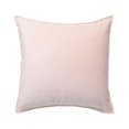 thumbnail image 1 of Matsuzay Funda de poliéster para cojín de asiento, Color sólido, suave, agradable a la piel, resistente, con cremallera, funda de almohada Decoración del hogar Rosa claro 50x50cm, 1 of 6