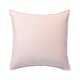 thumbnail image 1 of Matsuzay Funda de poliéster para cojín de asiento, Color sólido, suave, agradable a la piel, resistente, con cremallera, funda de almohada Decoración del hogar Rosa claro 50x50cm, 1 of 6