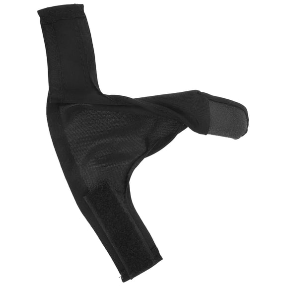 LOLIPPYY Black Cloth Bowling Thumb Gloves with Finger Guard, -Resistant Protective Gear for Bowling Games, 1 Piece