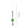 thumbnail image 5 of Necvior Handmade Beaded Phone Chain Four Leaf Clovers Cellphone Charm Acrylic Keyring Pendant Accessory for Phones Key and Bag, 5 of 7