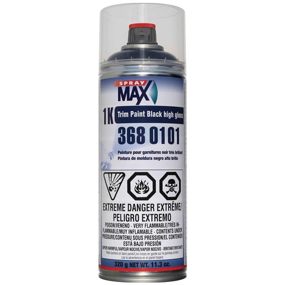 Trim Paint Gloss Black 3680101