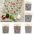thumbnail image 2 of Hariumiu Winter Nail Stickers Christmas Nail Stickers Cute Snowflake Snowman Design Diy Crafts Eco-friendly Art Accessory for Nails Phone Cases Nail Art, 2 of 9