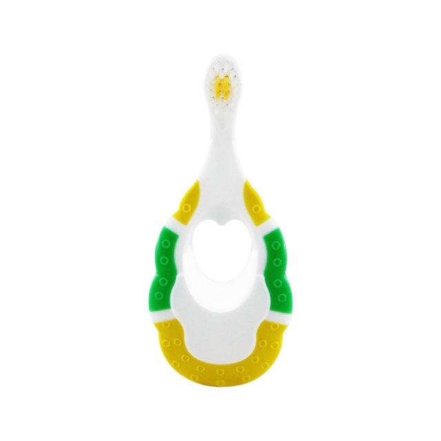 Paquete de cepillos de dientes delicados para bebés y niños pequeños. Cepillo de dientes de cerdas suaves para niños de 0 años en adelante que promueve la suavidad bucal.