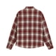 thumbnail image 3 of Blusa y camisa de manga larga con cuello vuelto para hombre, blusa informal a cuadros a la moda con botones y cuello vuelto, blusa de poliéster para hombre, 3 of 3