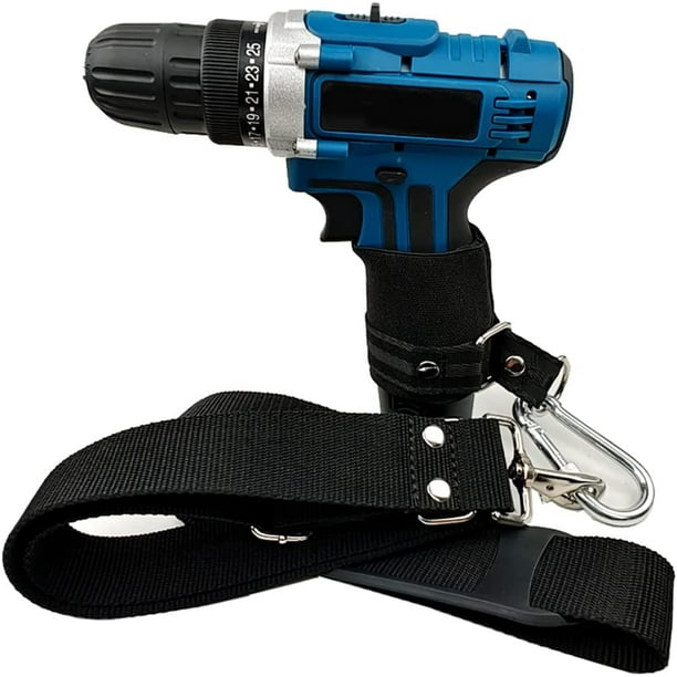 Cordless outlet drill lanyard