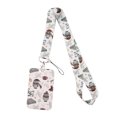 thumbnail image 1 of Porte-clés et Lanière pour Badge d'Identité Fleur de Cerisier pour Enfants Gym Motif Floral Ajustable, 1 of 7