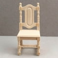 thumbnail image 2 of kurtrusly Chaise Miniature Maison de Poupée 1:12 Décoration Faite à la Main Jeu de Simulation DIY, 2 of 8