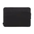 thumbnail image 5 of Incase Compact Laptop Sleeve with Flight Nylon - 16-inch MacBook/Laptop & iPad/Tablet Sleeve - Faux Fur Lining, Lightweight, Durable, Weather Resistant, Slip Pocket for Accessories - Black, 5 of 6