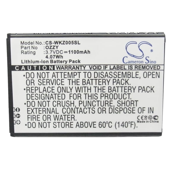 1100mAh OZZY Battery for Wiko Ozzy Ozzy Double Sim