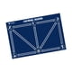 thumbnail image 2 of Tapete de entrenamiento para pasos de fútbol, ​​tapete de fútbol antideslizante, tapete multiusos para puerta de fútbol, ​​tapete de entrenamiento par Estilo A, 2 of 9