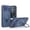 Dark Blue, variant on TECH CIRCLE for iPhone 15 Pro Max Case, Micro-Holes Breathable Design, Heat Dissipation, Built-in Rotating Ring Kickstand, Compatible with MagSafe Wireless Charging, Protective Slim Back Cover, Black