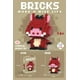 thumbnail image 1 of Disney Sanrio Stitzer Building Block Toy, modelo de personaje de dibujos animados de partículas pequeñas, juguete de montaje de construcción, regalo para niños, 1 of 4