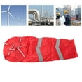 thumbnail image 3 of Red Windsock, Lightweight Polyester Bag For Outdoor Farm Industry, Wind Direction Measurement Sock, 100cm, 3 of 8