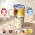 thumbnail image 6 of 20OZ Unicorn Coffee Tumbler with Ergonomic Handle and Straw Double Wall Stainless Steel Insulated Cup Travel Mug Ideal Gifts for Women Mom Friends on Birthday Christmas Thanksgiving, 6 of 6