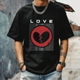 thumbnail image 4 of Men's Short Sleeve Graphic T shirt Collection Summer New Fashion Trend Sports Shirt Loose Fit, 4 of 5