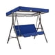 thumbnail image 1 of Cubierta para silla de columpio para jardín al aire libre, patio, asiento para silla de columpio y cubierta superior, toldo para sombrilla, azul Methold  HA005105-19, 1 of 6