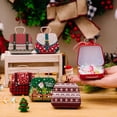 thumbnail image 5 of putnchl Creative Round Christmas Cookie Tins With Lids Tinplate Candy Box Tinplate Candy Container Lidded Portable Candy Box, 5 of 5