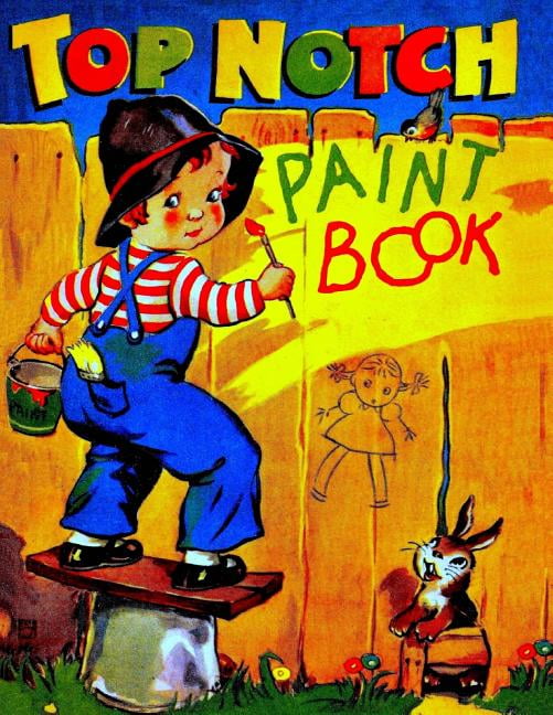 Top Notch Paint Book Coloring and Paint Book