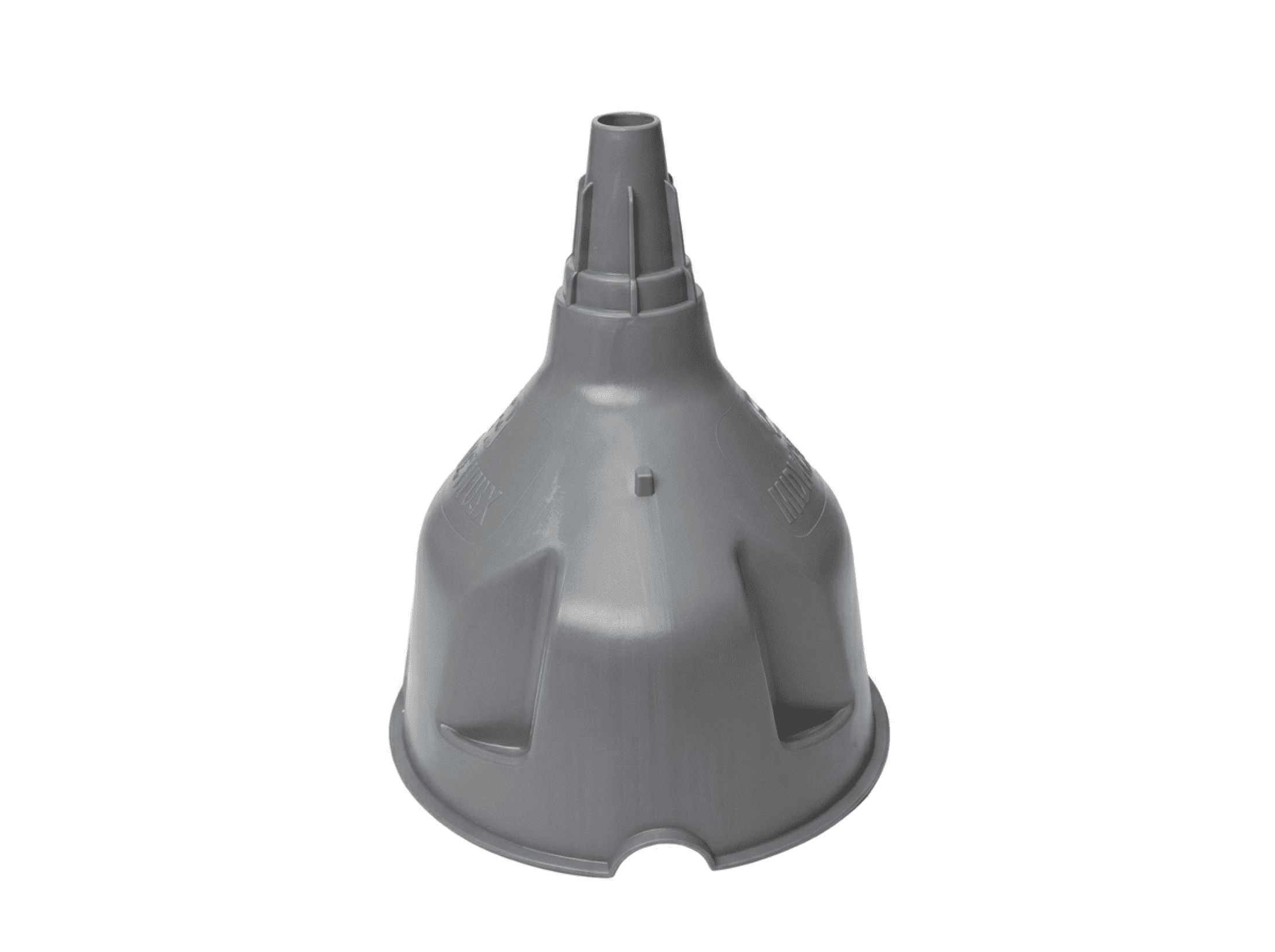 (2 pack) Midwest Can Large Capacity Funnel , Gray, 3655-3