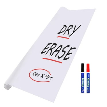 Dry Erase Paper - 6’x4’