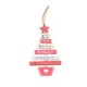 thumbnail image 1 of Naiovety Oficina Hotel Navidad decoración interior sala de estar dormitorio árbol signo escaparate ornamento reutilizable Festival Decoración Kits de decoración para fiestas Rosado Naiovety HA069283-03, 1 of 6