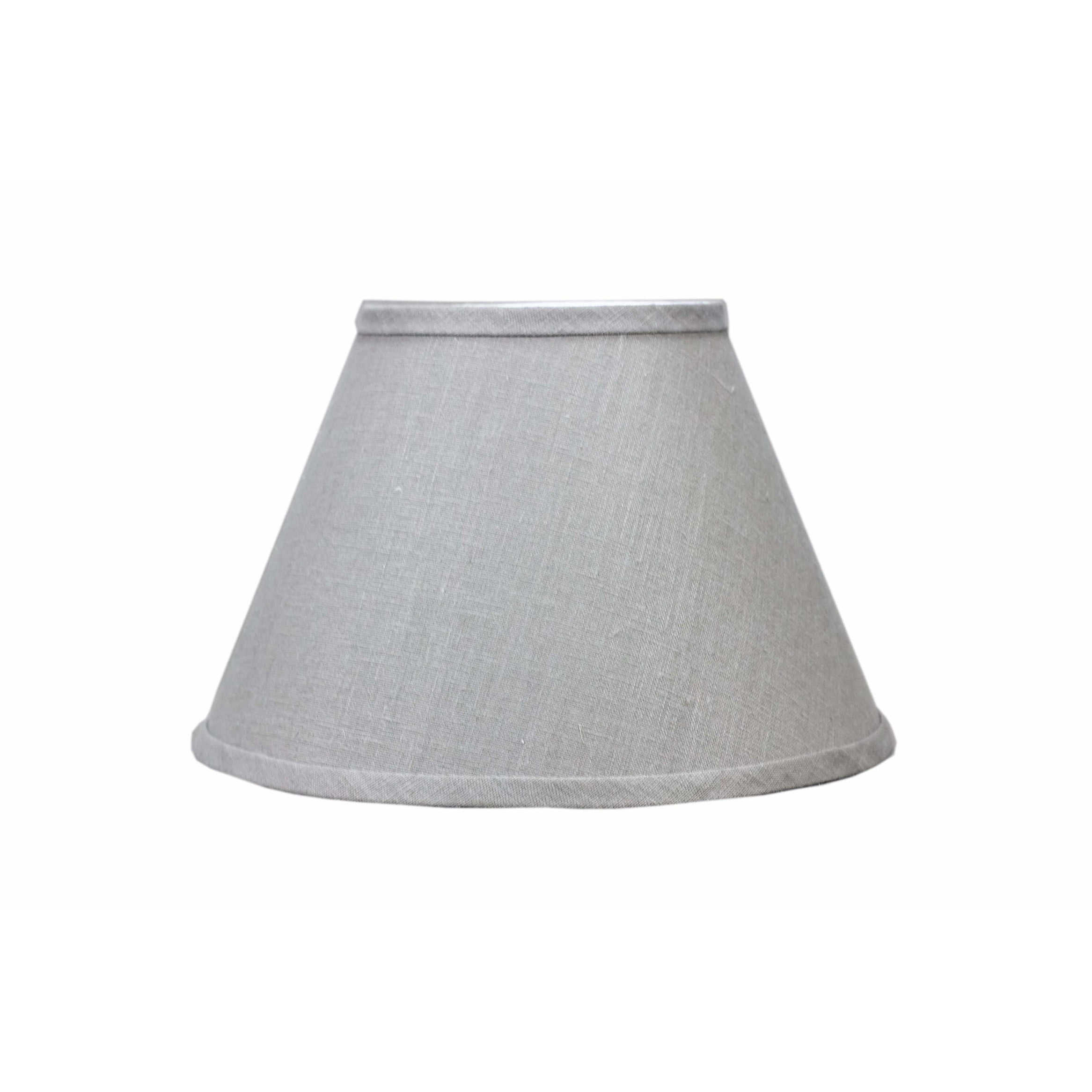 Somette Dark Grey Linen Empire Lamp Shades (Set of 4) - Walmart.com