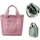 thumbnail image 1 of Nvzi Bolso de mano de lona de gran capacidad con múltiples bolsillos, bolso cruzado, bolso cruzado hecho a mano, rosa, 1 of 2