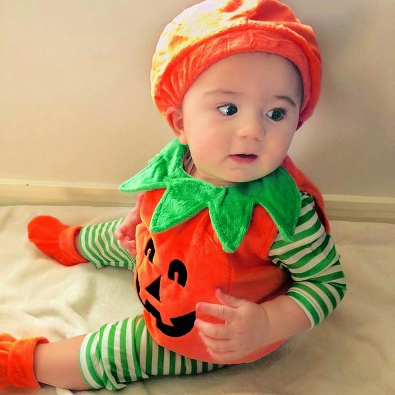 LOVEBAY Halloween Pumpkin Costume Suit Party Clothing Clothes for Baby Toddler Child Kids Halloween Outfit