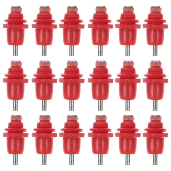 MLINS 20pcs Poultry Waterer Chicken Waterer Heated Chicken Waterer Chicken Water Nipple Chicken Waterer Nipples Chicken Nipple Waterer Automatic Chicken Waterer