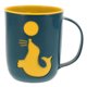 thumbnail image 1 of Taza de cepillo de dientes de delfín, taza de plástico para cepillo de dientes, taza para lavado de boca, taza de almacenamiento de cepillo de dientes irrompible reutilizable, 1 of 4